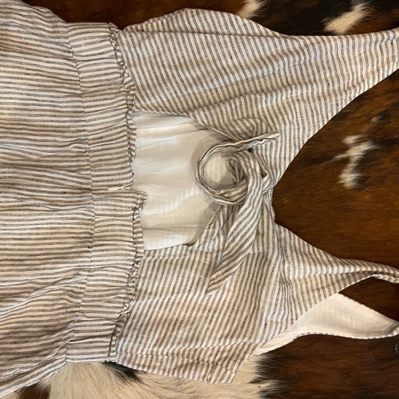 Greylin Dress 100% Linen body 100% Raylon lining - size Medium - Picture 4 of 7